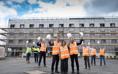 Topping Out Milestone Celebrated at £10m Hexham Bunker Transformation
