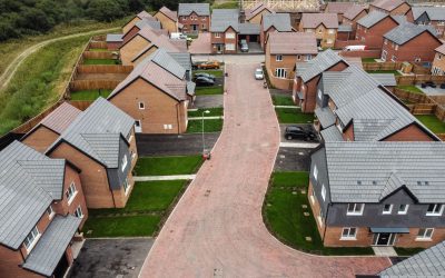 Neighbourhood starting to form as housebuilder reaches milestone in Llanwern
