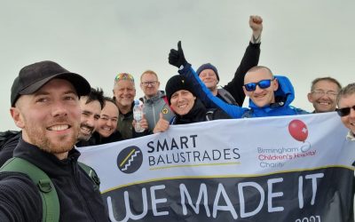 Staffordshire manufacturing and fit-out firm conquer Snowdon on charity hike