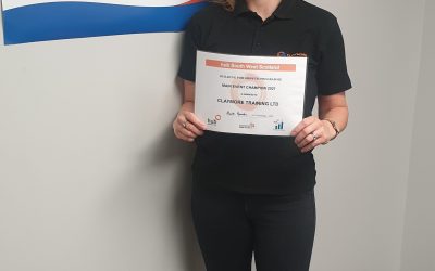 Construction industry specialist Claymore Training wins Champion Business Award at hub south West’s Building for Growth 2021 online awards ceremony