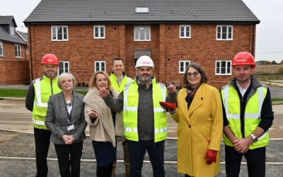 CEREMONY MARKS HANDOVER OF 11 AFFORDABLE HOMES IN SUFFOLK