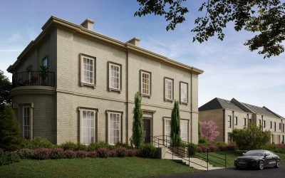 Work advances on new £8million Leeds gated community