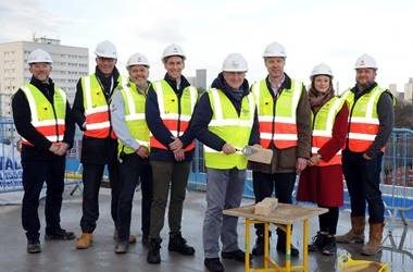 Winvic and PATRIZIA Celebrate Topping Out of First Phase of BTR Project at Edgbaston Stadium