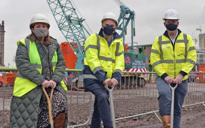 Construction Begins of Student Loans Company New HQ at Glasgow’s Buchanan Wharf