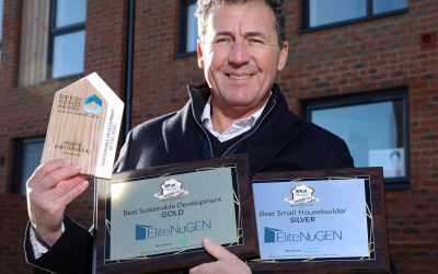 NATIONAL SUCCESS AS GOSPORT HOUSEBUILDER CELEBRATES AWARDS HAT-TRICK FOR SUSTAINABLE HOMES