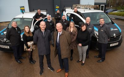 Security entrepreneur upgrades his fast-growing technology-driven operation to substantial, bespoke new premises in Inverclyde’s Kelburn Industrial Park
