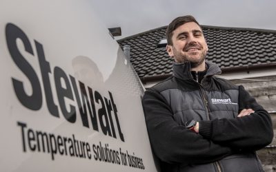 Innovative climate control specialists Stewart Temperature Solutions move into air source heat pumps as carbon reduction urgency grows