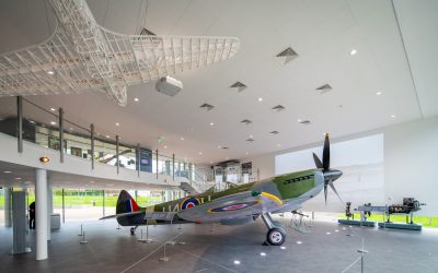 £5.4M MUSEUM EXTENSION HOUSING ICONIC WW2 PLANE CELEBRATED