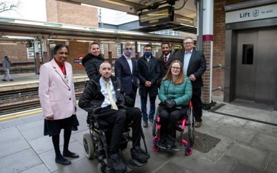 One third of London Underground stations are now step-free, as work completes at Harrow-on-the-Hill