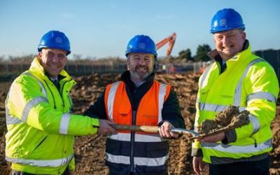 Construction work begins on summer-release homes in Oxfordshire village